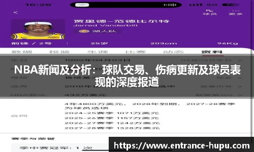 NBA新闻及分析：球队交易、伤病更新及球员表现的深度报道