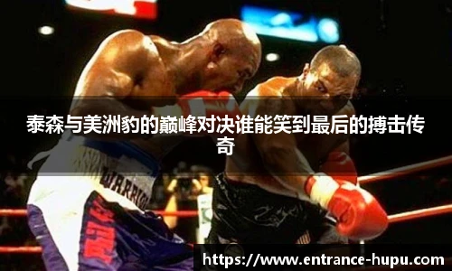 泰森与美洲豹的巅峰对决谁能笑到最后的搏击传奇